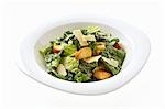 Caesar salad in a dish