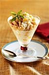 Ginger, tapioca and macadamia nut parfait