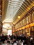 Leadenhall Market, Londres. Architectes : Sir Horace Jones