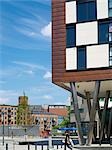 Clarence Dock, Leeds. Mixte utilisation développement résidentiels, commerciaux et culturels / loisir. Architectes : Carey Jones Architects