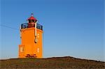 Lighthouse near Grindavik, Reykjanes Peninsula, Iceland