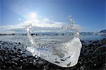 Gletschereis, Jokulsarlon, Südisland, Island