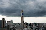 Gewitterwolken und Baiyoke Tower, Bangkok, Thailand