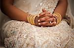 Bride with Clasped Hands