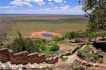 Voi Safari Lodge, Parc National de Tsavo East, Kenya, Afrique