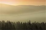 View From Achtermann Summit, Harz National Park, Lower Saxony, Germany