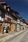 Old Town, Wernigerode, Harz, Saxony Anhalt, Germany