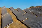 Solaranlage, Lucainena de Las Torres, Provinz Almeria, Andalusien, Spanien