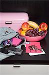 Handbag, Mail and Fruit Bowl