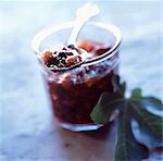 Figues et confiture de fruits secs