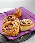 Small rolled cinnamon buns