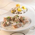 Pork sauté with light cream