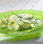 Zucchini-Tagliatelle mit Sahne