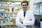 Male pharmacist, portrait