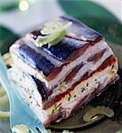 Sardine and fromage blanc terrine