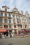 Maisons de guilde, Grand Place, Bruxelles, Belgique