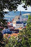 Cesky Krumlov, Sud Bohême, Bohemia, République tchèque