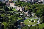 View of Rome from the Dome of St. Peter's Basilica, Vatican City, Rome, Italy