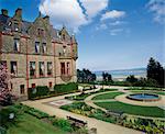 Belfast Castle, Co Antrim, Belfast, en Irlande ; Château du XIXe siècle