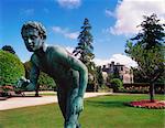 Powerscourt Estate, Powerscourt Gardens, Co Wicklow, Ireland; Sculpture On The Broad Walk