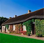 Maison Hazlett, Derry, Irlande ; XVIIe siècle propriété du National Trust