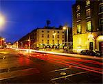 Dublin, Co Dublin, Irlande, Fitzwilliam Street By Night