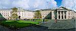 Dublin, Irlande Dublin, Trinity College et place du Parlement