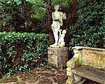 Glenveagh Castle Co Donegal, The Italian Garden, Late Summer,