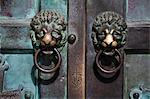Close-up of Door Knocker, Amalfi, the Amalfi Coast, Italy