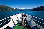 Bow of Boat, Lake Como, Lombardy, Italy