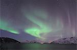 Northern Lights, Kaldfjor, Tromsø, Troms, Norvège