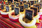 Spices at Market, Carcassonne, Aude, Languedoc-Roussillon, France