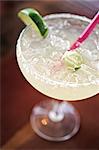 Close up of a Margarita at the Bear Tooth Grill restaurant in Anchorage, Southcentral Alaska, Summer/n