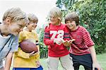 Boys Playing Football