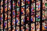 Stain Glass, Milan Cathedral, Milan, Province of Milan, Lombardy, Italy