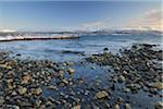 Coast in Winter, Nordbotn, Storevla, Tromso, Troms, Norway