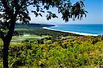 Champs de riz et côtes, Sumba occidental, petites îles de la sonde, Indonésie