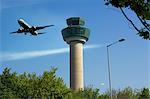 Plane ascending after take off