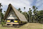 Airai Bai, sacred meeting house at heart of village, 200 years old, southern Babeldaob, Palau, Micronesia, Western Pacific Ocean, Pacific