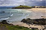 Porthmeor Beach, St. Ives, Cornwall, Angleterre, Royaume-Uni, Europe