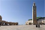 Mosquée de Hassan II, Casablanca (Maroc), en Afrique du Nord, Afrique