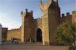 Entrée de la nécropole de Chella, Rabat, Maroc, l'Afrique du Nord, l'Afrique