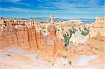 Marteau de Thor près de Sunset Point, Parc National de Bryce Canyon, Utah, États-Unis d'Amérique, Amérique du Nord