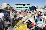 Street market, Port au Prince, Haiti, West Indies, Caribbean, Central America