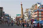 Machhendranath Chariot, Machhendranath Raath Jaatra festival, Patan, UNESCO World Heritage Site, Kathmandu Valley, Nepal, Asia
