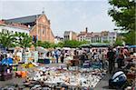 Place du Jeu de Balle brocante, Bruxelles, Belgique, Europe