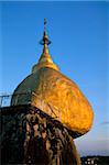 Kyaiktiyo Pagoda (Golden Rock Pagoda), Mon State, Myanmar (Burma), Asia