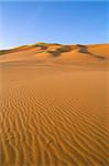 Sand dunes, Erg Murzuq, Sahara desert, Fezzan, Libya, North Africa, Africa