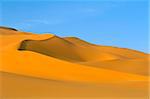 Sand dunes, Erg Murzuq, Sahara desert, Fezzan, Libya, North Africa, Africa