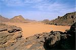 Akakus, Sahara desert, Fezzan (Libye), l'Afrique du Nord, Afrique